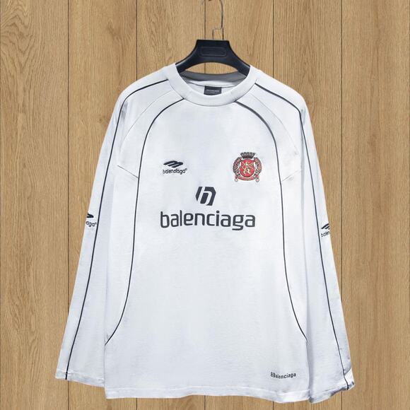 Classic Balenciaga Long-sleeve White - Picture 1 of 4